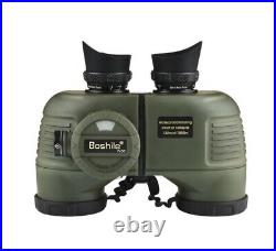 7X50 HD Military Navy Binoculars Night Vision Waterproof Nitrogen W Rangefinder