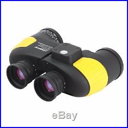 7X50 Military Binoculars BAK4 Prism Telescope Waterproof With Rangefinder Comapss