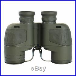 7X50 Military Binoculars For Adults Waterproof BAK4 With Rangefinder Compass