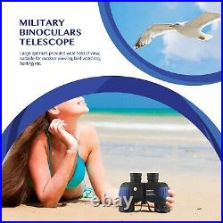 7X50 Military Binoculars High Power Telescope Waterproof With Rangefinder Compass