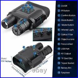 7x31 Hunting Infrared Digital Night Vision Binocular Telescope Video IR Camera