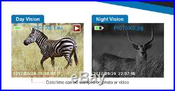 7x31 Night Vision Binocular Digital Infrared 1280x720p HD Camera Recorder 400m