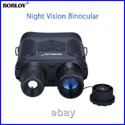 7x31 Night Vision Binocular Infrared Scope With 4GB HD IR Camera 400M for Travel