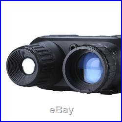 7x31 Night Vision Binocular Monocular Infrared Scope With 4GB HD IR Camera 400M