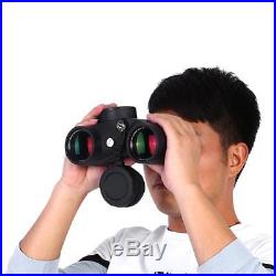 7x50 Army Waterproof Night Vision Binoculars Compass Range Finder Outdoor