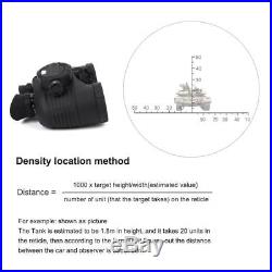 7x50 BAK4 HD Night Vision Rangefinder Compass Binocular Telescope Marine Hunt CR