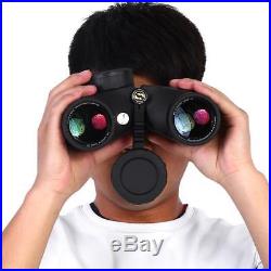 7x50 Military Waterproof Night Vision Binoculars Compass Range Finder Outdoor