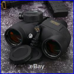 7x50 Tactic Hunting Waterproof HD Binoculars Telescope Night Vision with Compass