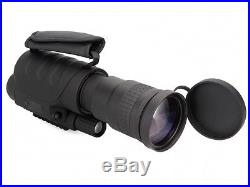 7x60 Infrared Night Vision Monocular Hunting Camping Hiking Telescope 400M DVR