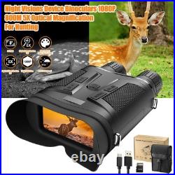 800M Night Vision Goggles Binoculars 1080P 6X 3 LCD Infrared With32G Card Hunting 800M Night Vision Goggles Binoculars 1080P 6X 3 LCD Infrared With32G Card Hunting