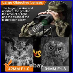 800M Night Vision Goggles Binoculars 1080P 6X 3 LCD Infrared With32G Card Hunting 800M Night Vision Goggles Binoculars 1080P 6X 3 LCD Infrared With32G Card Hunting
