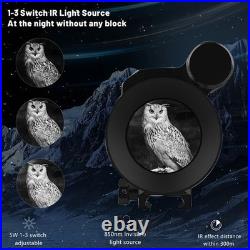 840950nm Hunting Cam NV075 1080P 4X Zoom IR Laser Night Vision Monocular Scope