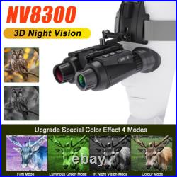 850nm Night Vision Goggles Binoculars 8X Digital Zoom IR Head Mounted Hunting 850nm Night Vision Goggles Binoculars 8X Digital Zoom IR Head Mounted Hunting