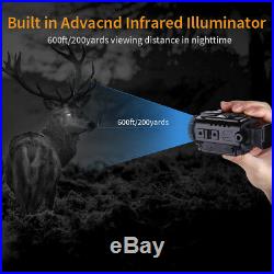 8GB 1-5X18 Multi-Purpose Night Vision Monocular 200M Auto IR Hunting Binocular