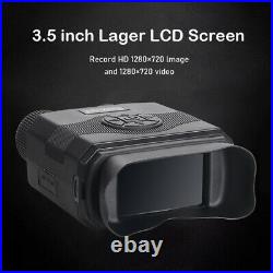8X 16GB Night Vision Binocular 5W Infared 720P for Bird Watching Game Concerts