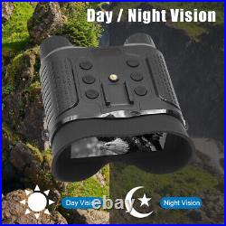 8X HD Infrared Night Vision Goggle Head Mounted Binoculars Outdoor Hunting Scope