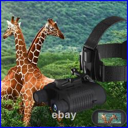 8X ZOOM Infrared Night Vision Digital Binoculars Goggles Hunting Head Mount