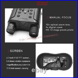 8X zoom Night Vision Binoculars for Hunting Infrared Digital Head Mount Goggles 8X zoom Night Vision Binoculars for Hunting Infrared Digital Head Mount Goggles