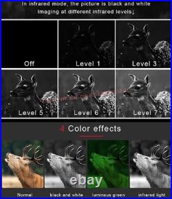 8X zoom Night Vision Binoculars for Hunting Infrared Digital Head Mount Goggles