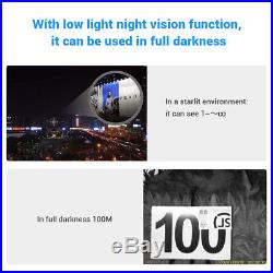 8x52 Optical Infrared Night Vision Binocular + APM Sensor Spotting Scope 335PPI