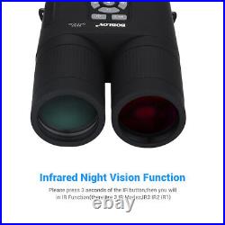 8x52 Optical Infrared Night Vision Binocular Telescope Spotting Scope Monocular#