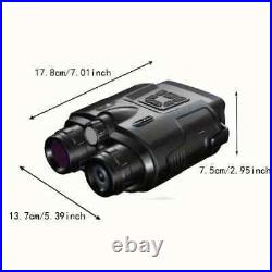 8x 4K Ultra HD Night Vision Binoculars with Tactical Flashlight