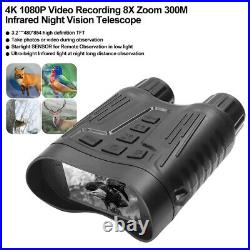 8x Digital Night Vision Monocular Goggles Infrared Scope Camera Video NV2180