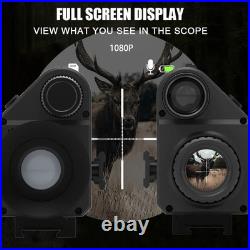 940nm IR Night Vision Goggles Hunting Scope Record Video Infrared Digital Camera