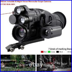 940nm invisable IR Night Vision Monocular Scope Cameras Henbaker CY789 With WiFi 940nm invisable IR Night Vision Monocular Scope Cameras Henbaker CY789 With WiFi