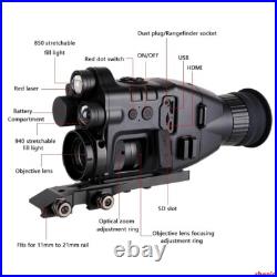 940nm invisable IR Night Vision Monocular Scope Cameras Henbaker CY789 With WiFi