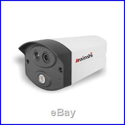 AI Binocular Thermal Imaging Temperature Multi face detection IP Camera System