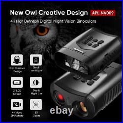 APEXEL 5X Digital Infrared Night Binoculars with 3'' LCD Screen Hunting Outdoor APEXEL 5X Digital Infrared Night Binoculars with 3'' LCD Screen Hunting Outdoor