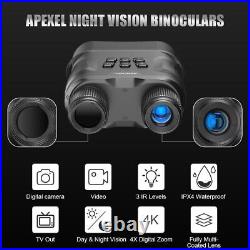 APEXEL Professional Night Vision Binoculars Infrared Digital Hunting Tourism