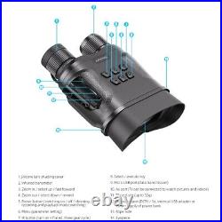 APEXEL Professional Night Vision Binoculars Infrared Digital Hunting Tourism