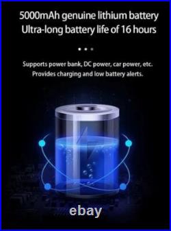 AUSHA 4K Night Vision Binoculars 40MP Camera IR 600m Range with 3 HD Display