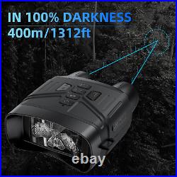 Anyork Night Vision Goggles for Hunting, 4K Infrared Night Vision Binoculars Wi
