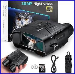 Anyork Night Vision Goggles for Hunting, 4K Infrared Night Vision Binoculars Wi