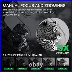 Anyork Night Vision Goggles for Hunting 4K Infrared Night Vision Binoculars w