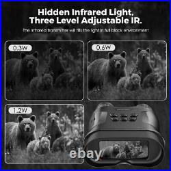 Apexel Night Vision Binoculars for Complete Darkness-Digital Infrared IR Camera