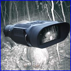 BESTGUARDER 7xDigital Night Vision Binocular 400m Wide Dynamic Range 720p Video