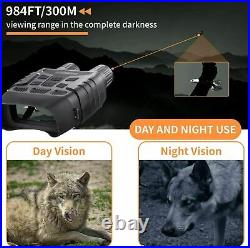 BNISE Digital Night Vision Binoculars for Adults Day and Night Use Infrared Hi