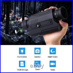 BOBLOV 16GB 5X Digital 150Yards Night Vision Distance in Complete Dark Monocular