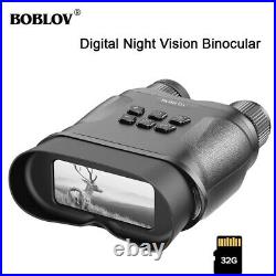 BOBLOV 4X Zoom Digital 32GB Infrared Binocular Record Videos Hunting Binocular