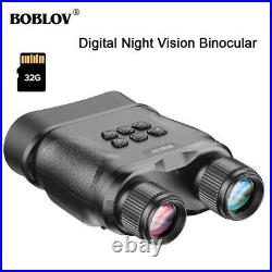 BOBLOV NV001 1080P 4X HD Digital Night Vision Binoculars Infrared 32GB Camera
