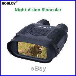 BOBLOV Night Vision 7x31 Zoom Binocular Scope Telescope 720P For Hunting Hiking