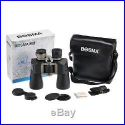 BOSMA 8-20x50Zoom Binoculars Waterproof HD Gleam Night Vision OutdoorBAK4 Prism
