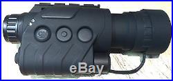 BR-88 Infrared Dark Night Vision IR Monocular Binoculars Telescopes 5X +Free Bag