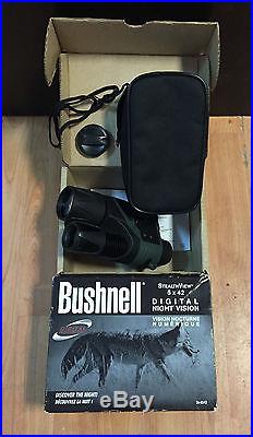 BUSHNELL STEALTH VIEW 5x42, 5 x 42, DIGITAL NIGHT VISION MONOCULAR STEALTHVIEW