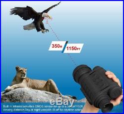 Bestguarder 6x50mm HD Digital Night Vision Monocular with 1.5 inch TFT LCD Cam