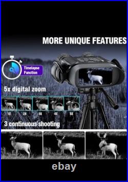 Bestguarder NV-900 4.5X40mm Digital Night Vision Binocular with Time Lapse Funct